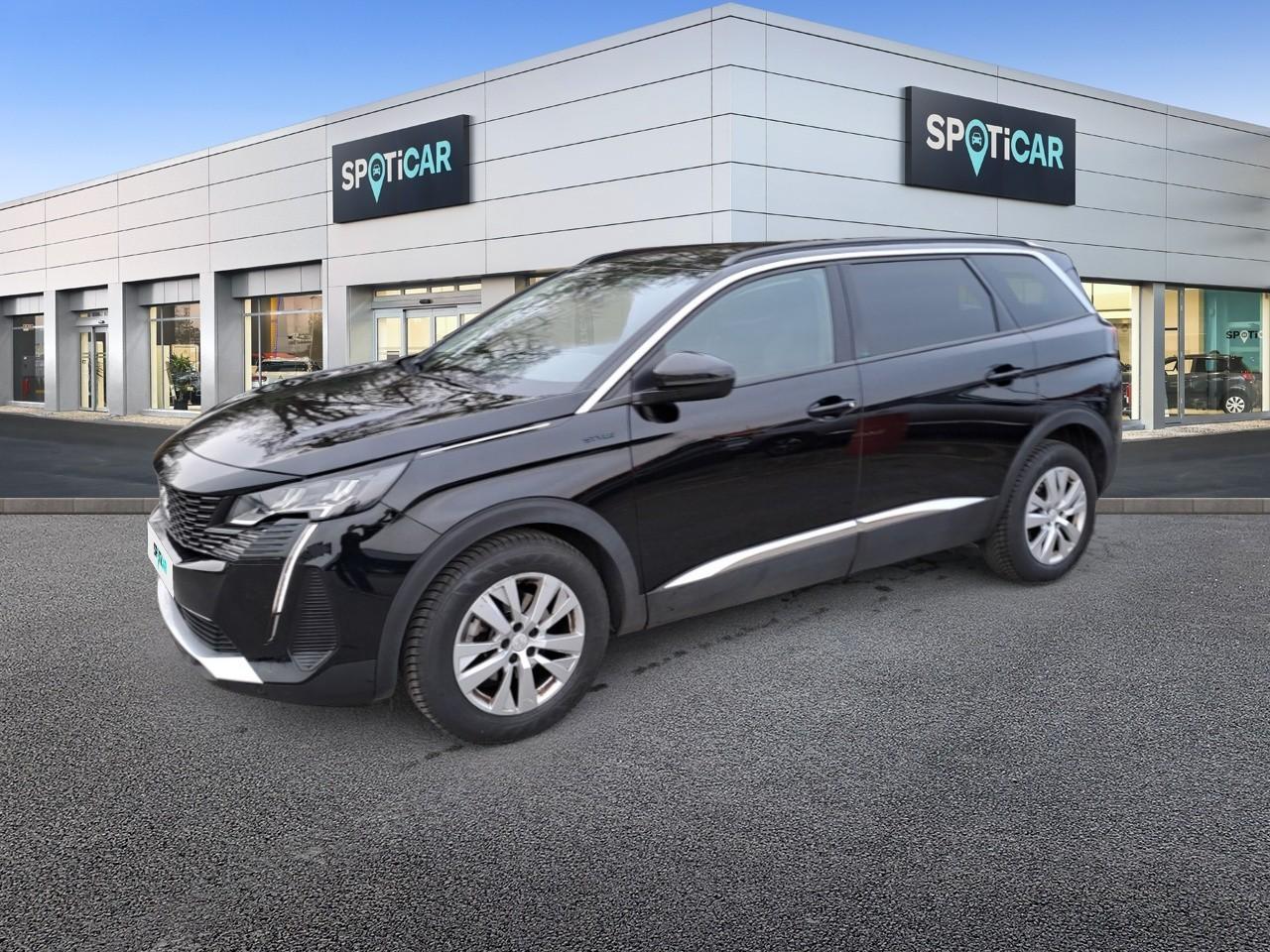 PEUGEOT PEUGEOT 5008 Occasion Noir Essence sans plomb 2021