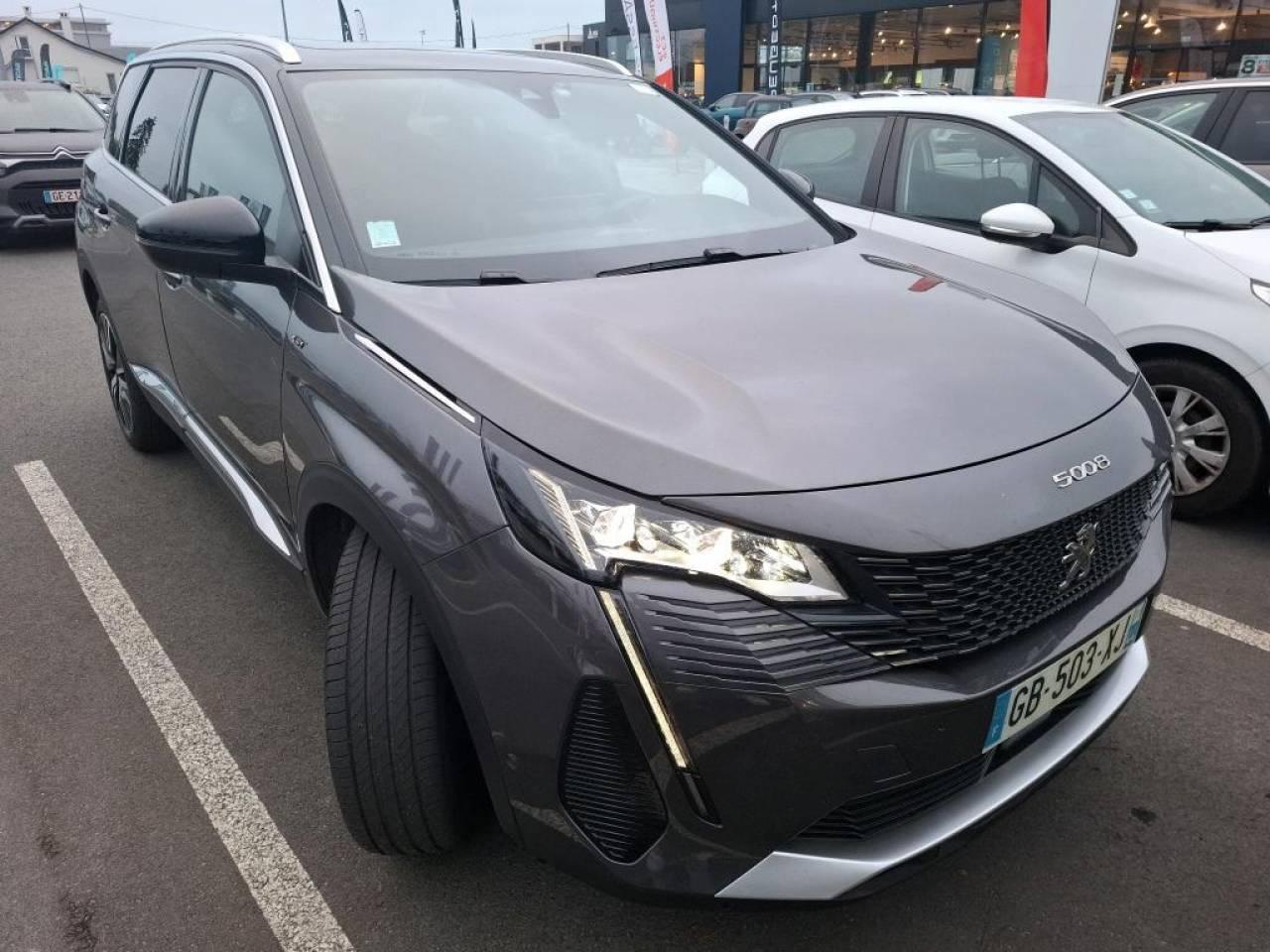PEUGEOT PEUGEOT 5008 Occasion Gris Essence sans plomb 2021