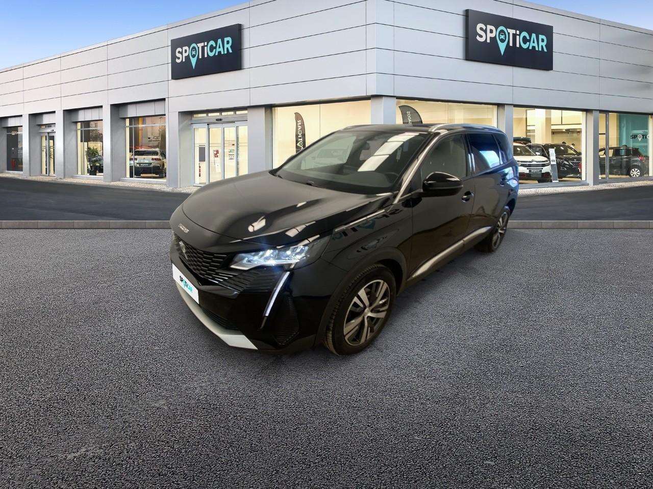 PEUGEOT PEUGEOT 5008 Occasion Noir Essence sans plomb 2020