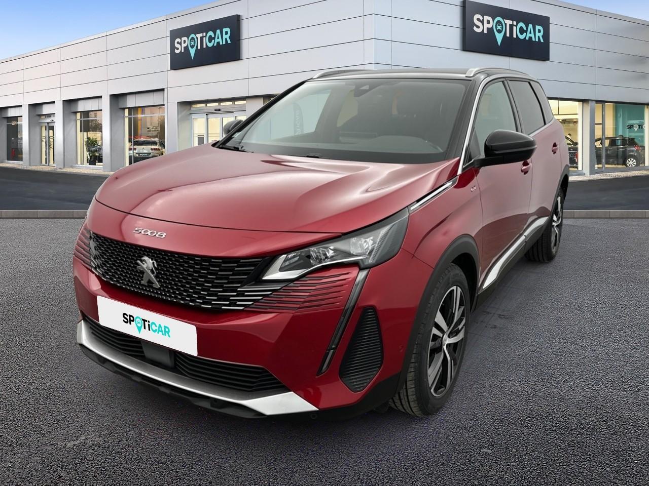 PEUGEOT PEUGEOT 5008 Occasion Rouge Essence sans plomb 2021