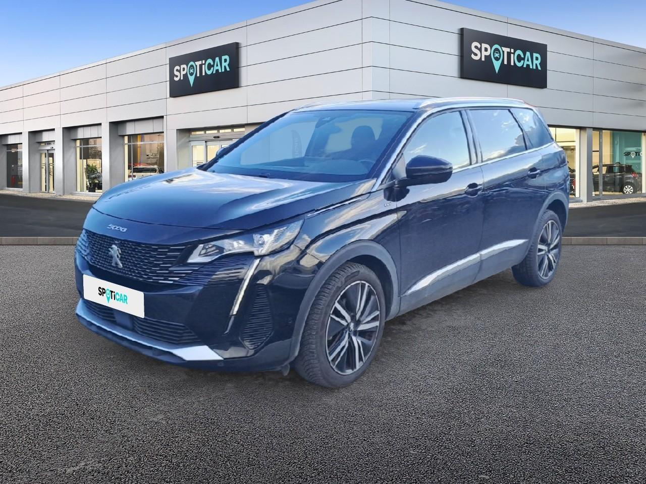 PEUGEOT PEUGEOT 5008 Occasion Noir Essence sans plomb 2022