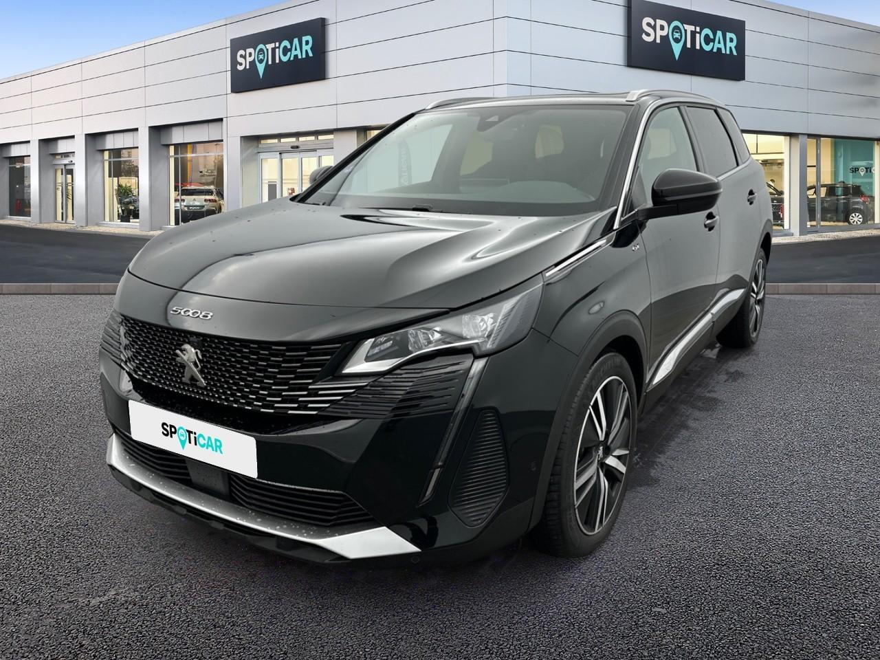 PEUGEOT PEUGEOT 5008 Occasion Noir Essence sans plomb 2022