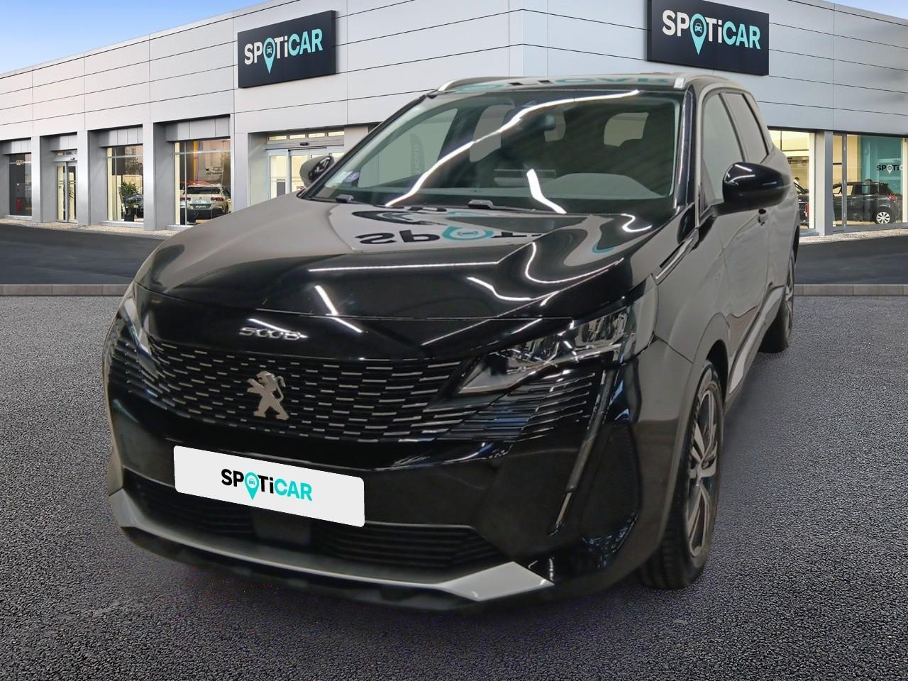 PEUGEOT PEUGEOT 5008 Occasion Noir Essence sans plomb 2021