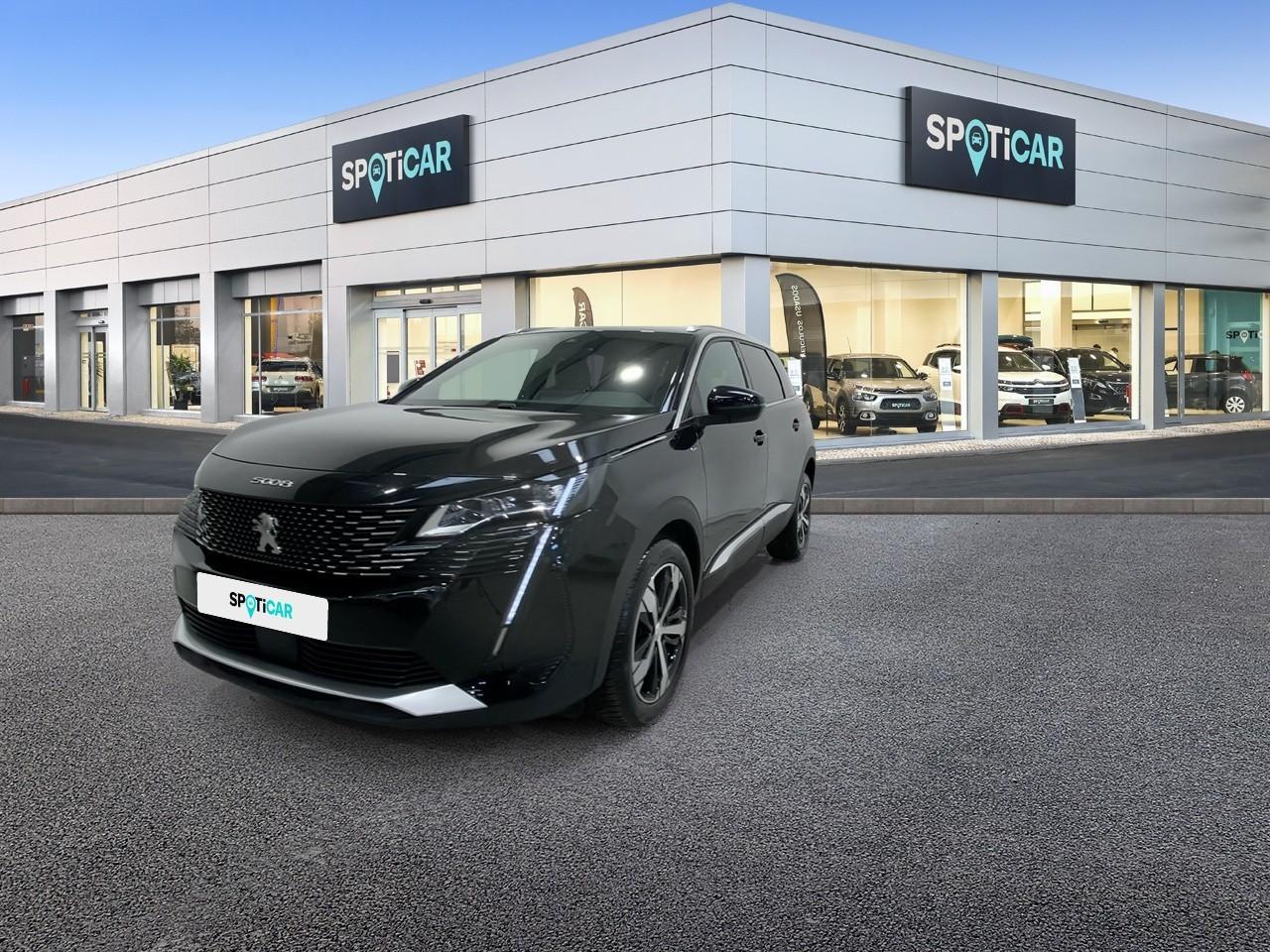 PEUGEOT PEUGEOT 5008 Occasion Noir Essence sans plomb 2022