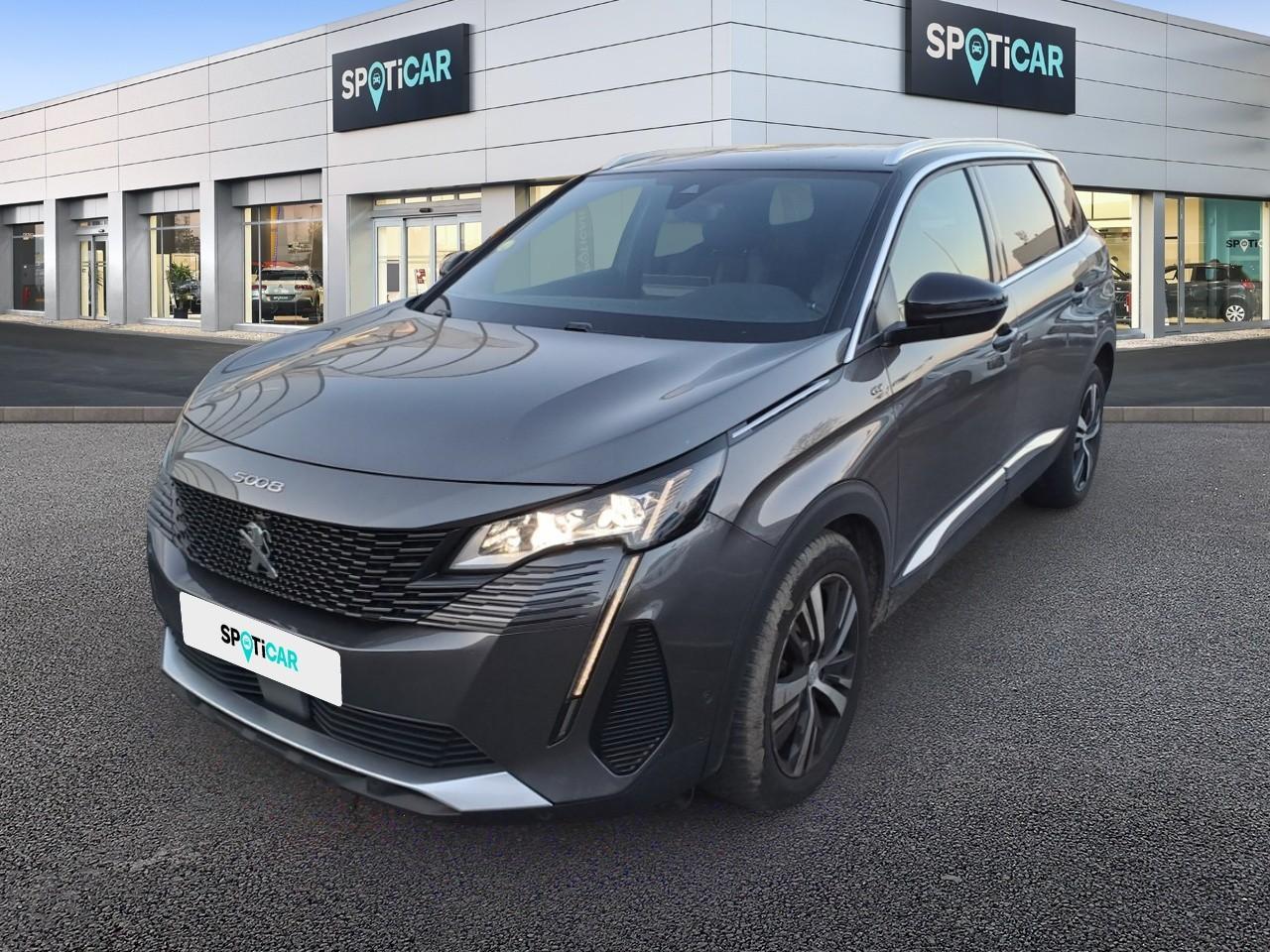 PEUGEOT PEUGEOT 5008 Occasion Gris Diesel 2021