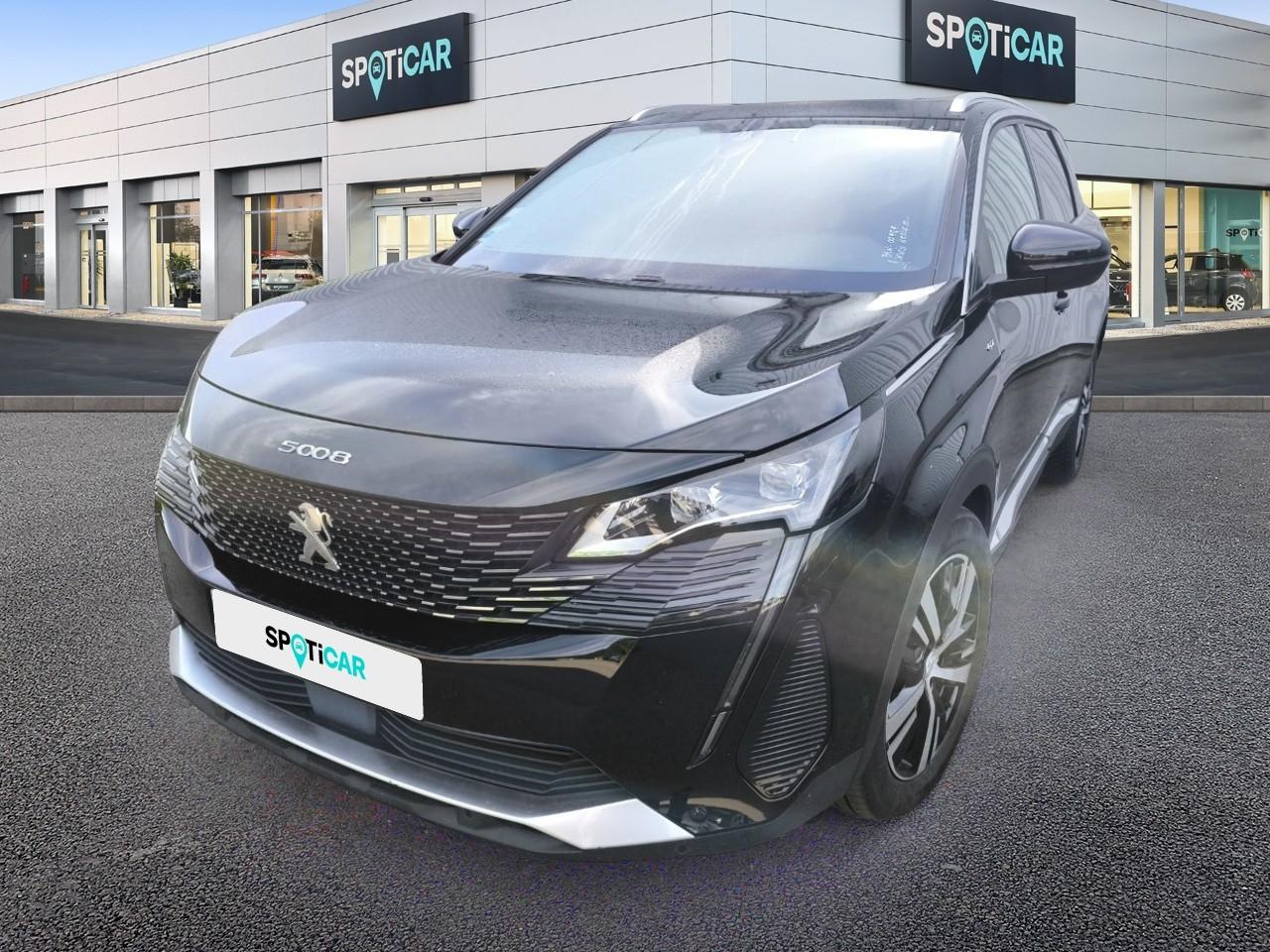 PEUGEOT PEUGEOT 5008 Occasion Noir Essence sans plomb 2021