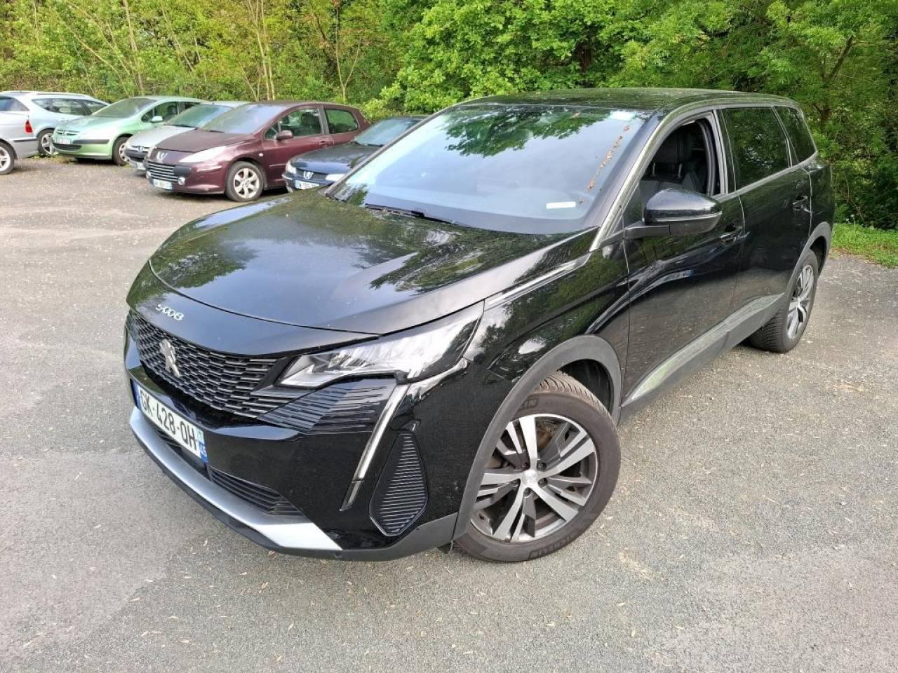 PEUGEOT PEUGEOT 5008 Occasion Noir Diesel 2022