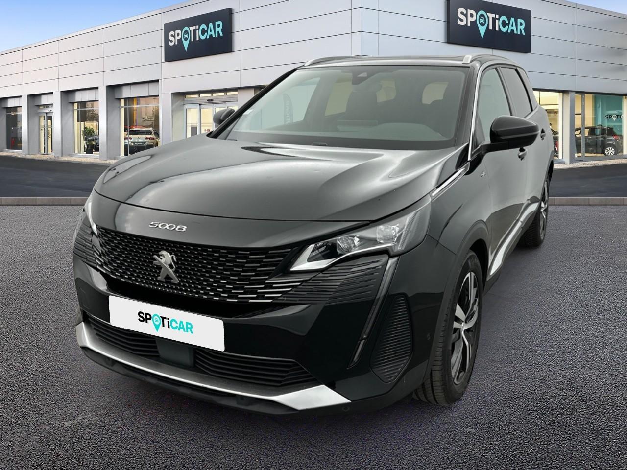 PEUGEOT PEUGEOT 5008 Occasion Noir Essence sans plomb 2021