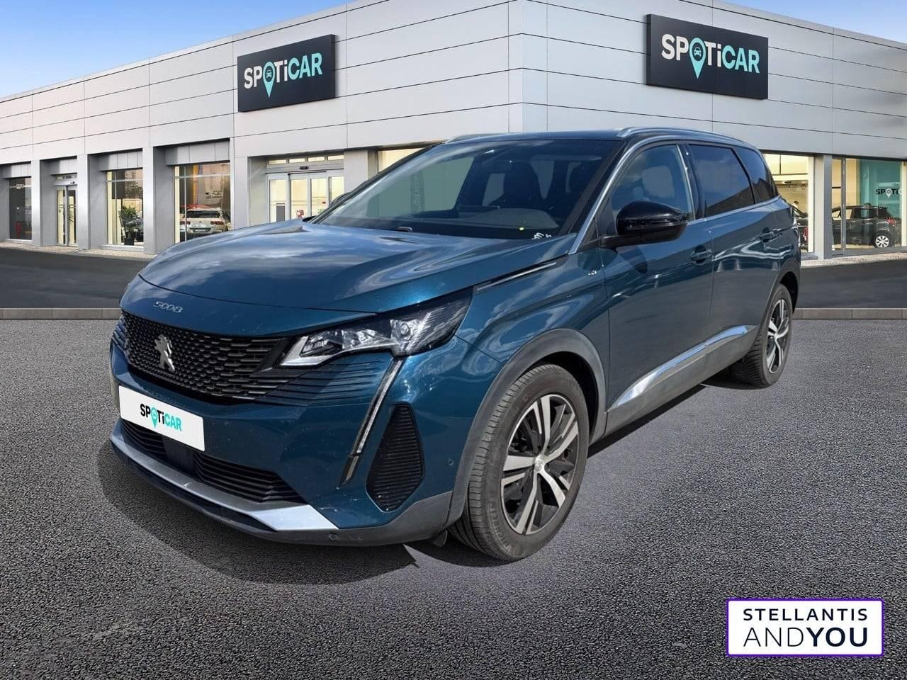 PEUGEOT PEUGEOT 5008 Occasion Bleu Diesel 2021
