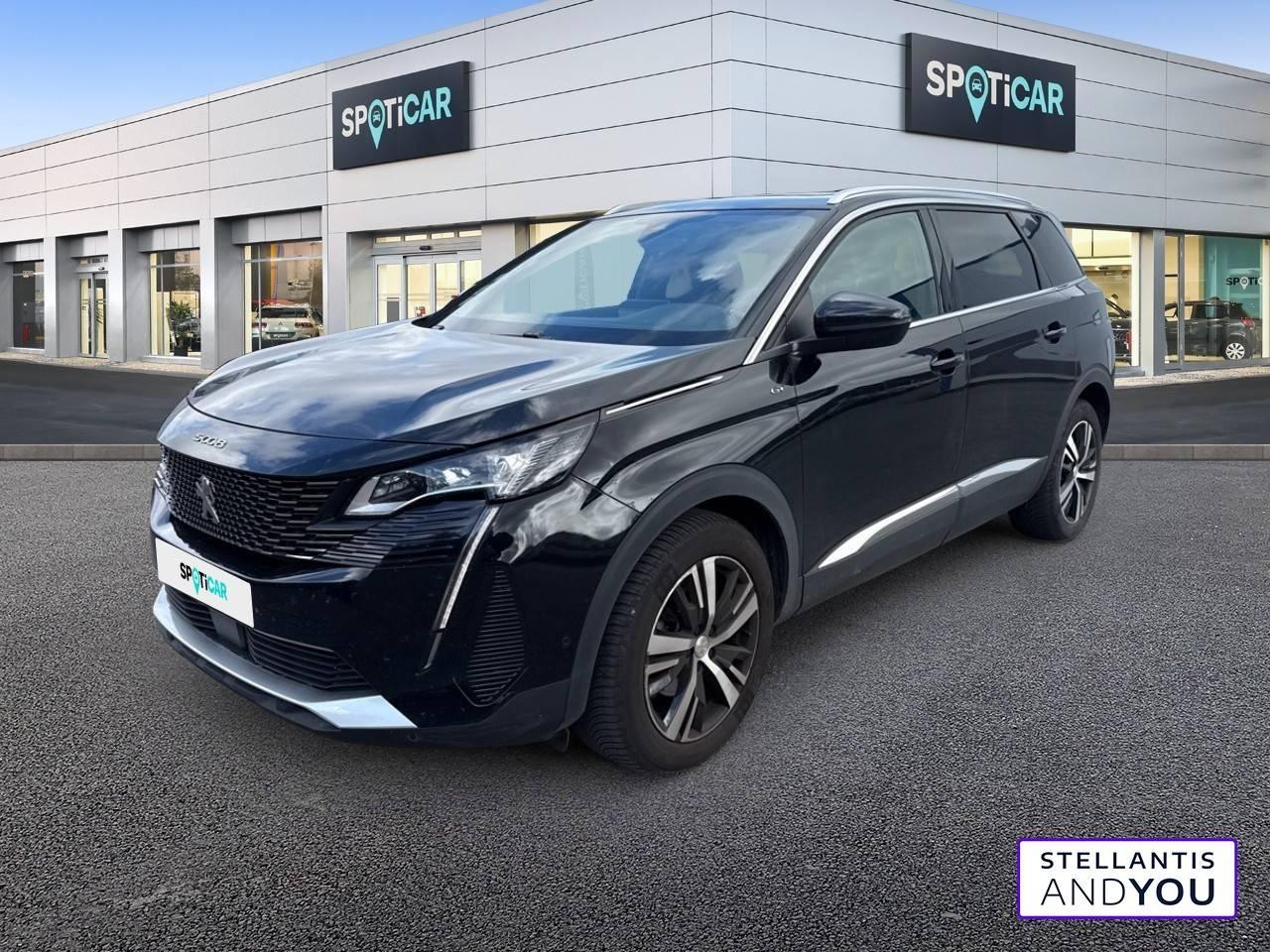 PEUGEOT PEUGEOT 5008 Occasion Noir Diesel 2022