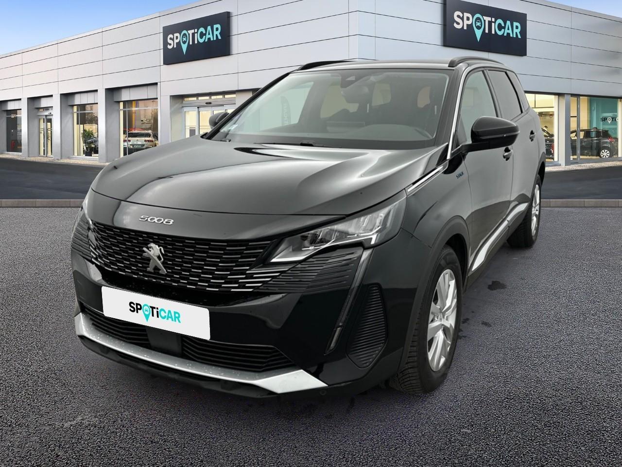 PEUGEOT PEUGEOT 5008 Occasion Noir Essence sans plomb 2022