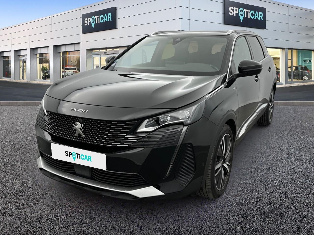 PEUGEOT PEUGEOT 5008 Occasion Noir Essence sans plomb 2022