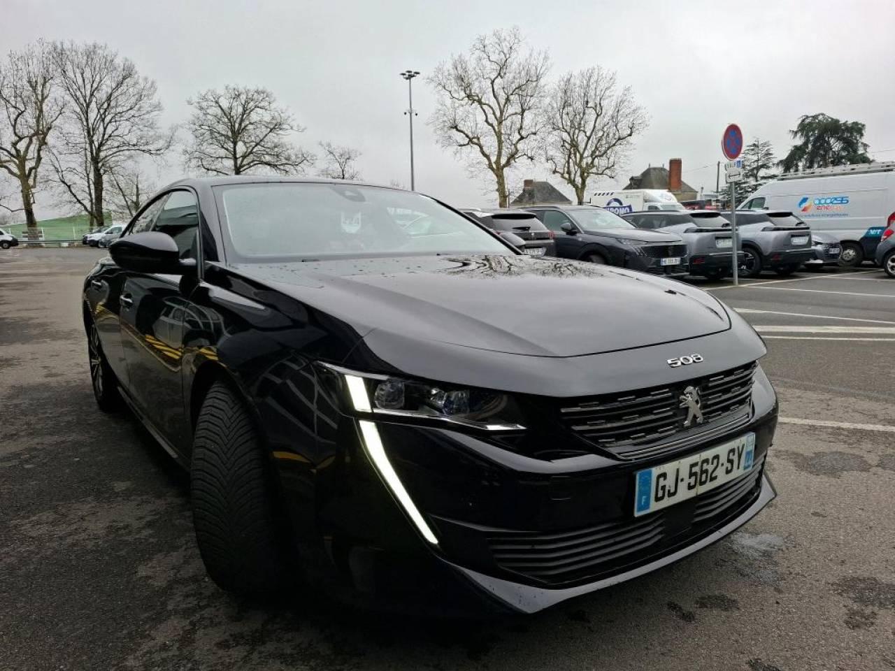 PEUGEOT PEUGEOT 508 Occasion Noir Essence / Courant électrique 2022