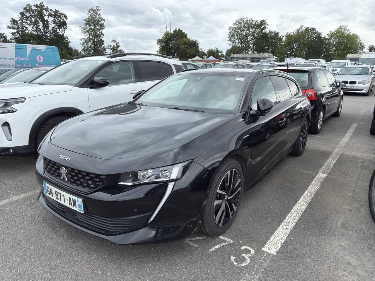 PEUGEOT PEUGEOT 508 Occasion Noir Essence / Courant électrique 2023