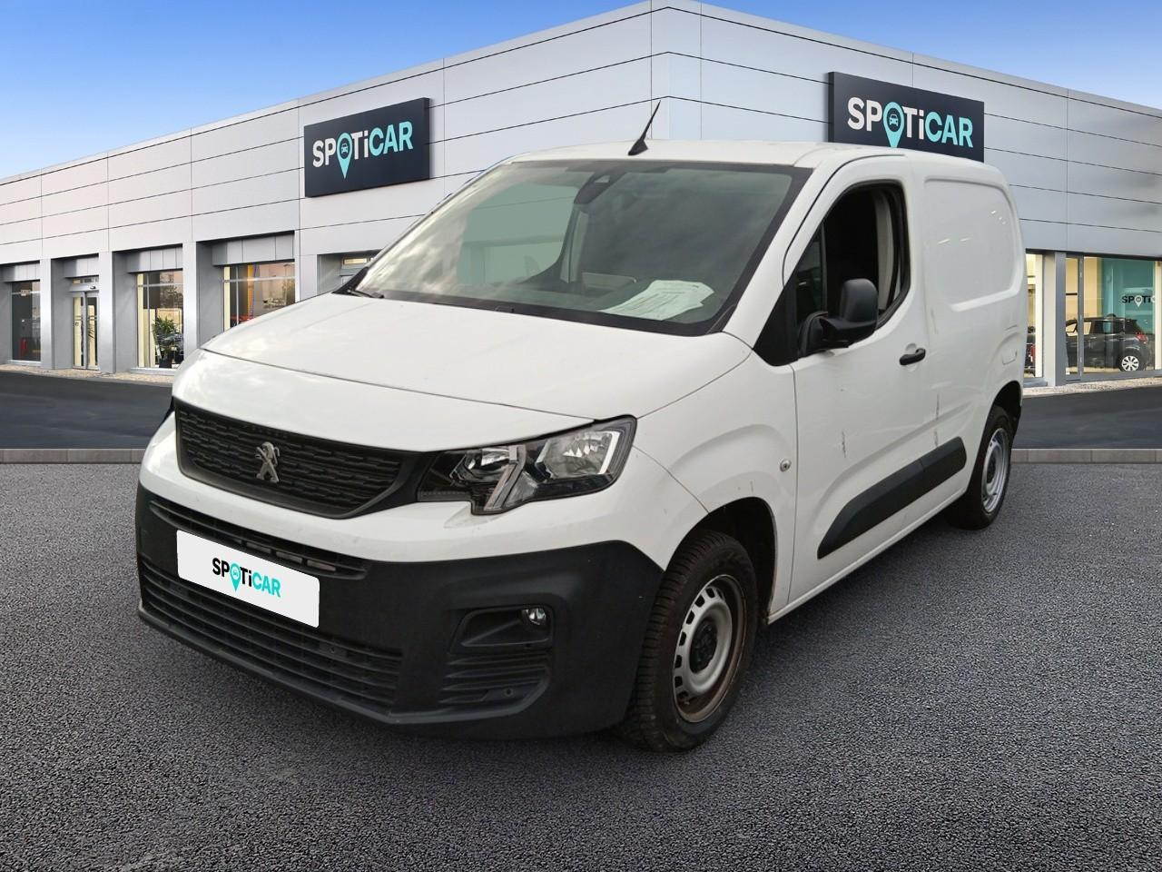 PEUGEOT PEUGEOT PARTNER Occasion Teinte Opaque Blanc Banquise Diesel 2021