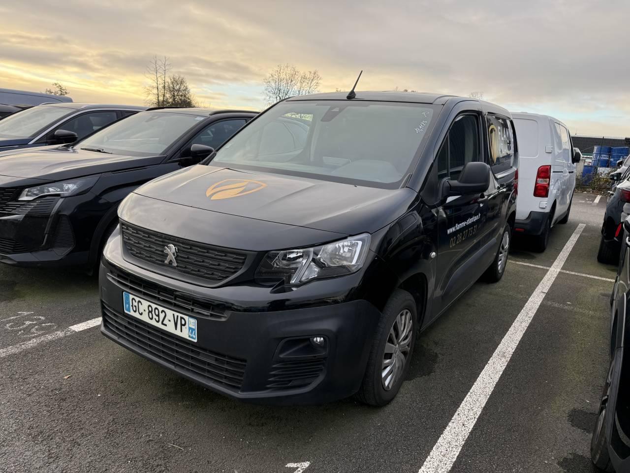 PEUGEOT PEUGEOT PARTNER Occasion Noir Diesel 2021