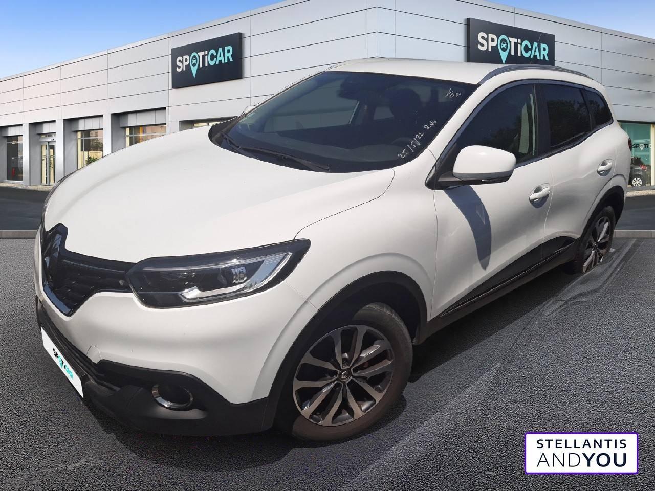 RENAULT RENAULT KADJAR Occasion Blanc Essence sans plomb 2015