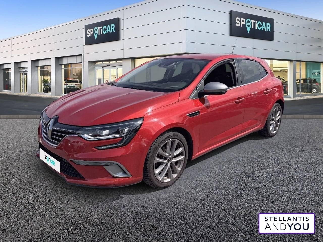 RENAULT RENAULT MEGANE Occasion Rouge Essence sans plomb 2019