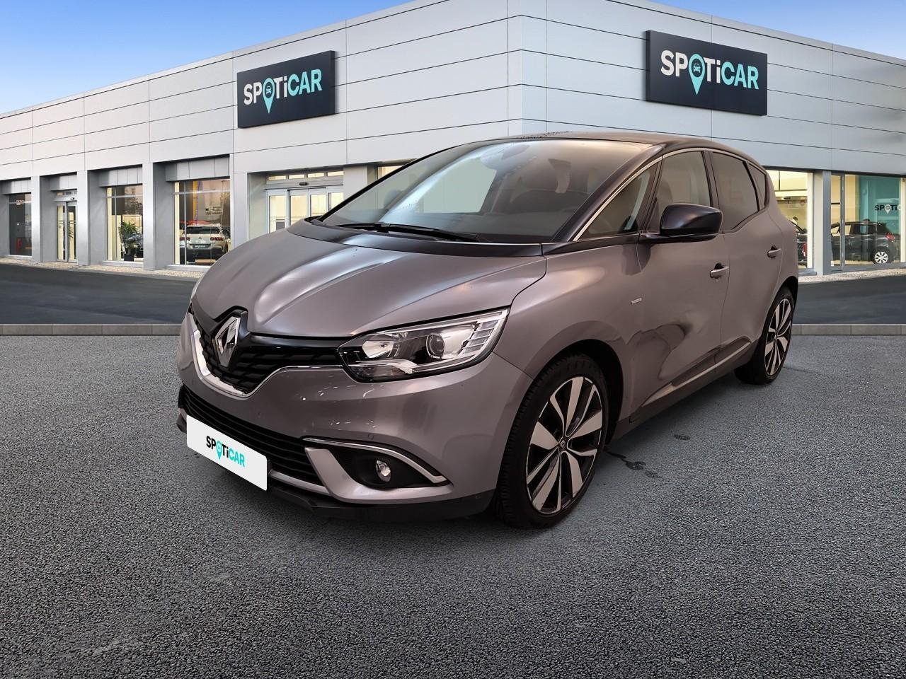 RENAULT RENAULT SCENIC Occasion GRIS KNG + NOIR GNE Essence sans plomb 2018