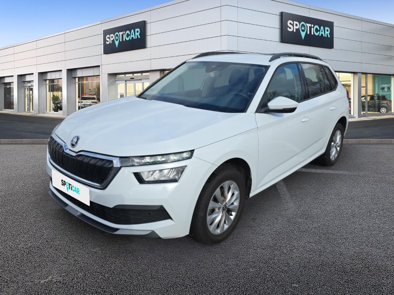 SKODA SKODA KAMIQ Occasion Moon White Metallic Essence sans plomb 2022