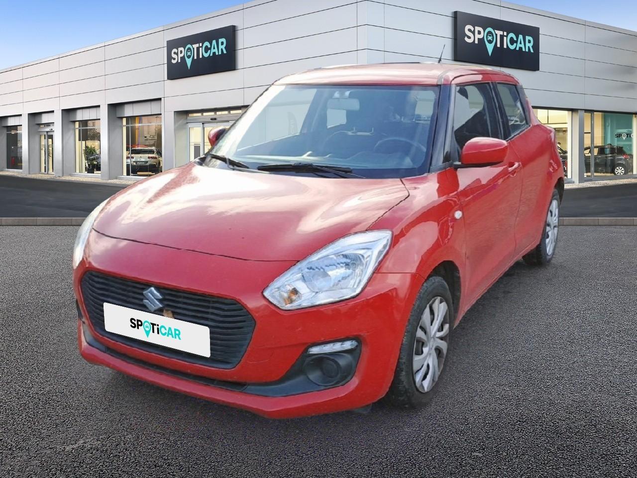 SUZUKI SUZUKI SWIFT Occasion Rouge Essence sans plomb 2019