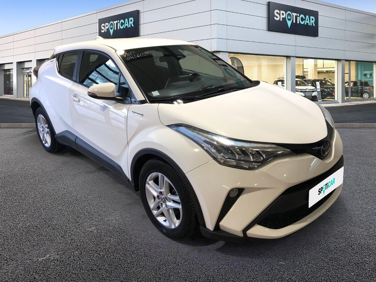 TOYOTA TOYOTA C-HR Occasion Blanc Essence / Courant électrique 2021