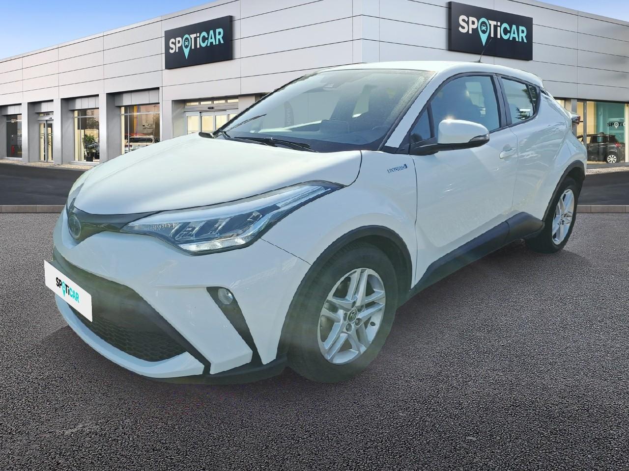 TOYOTA TOYOTA C-HR Occasion Blanc Essence / Courant électrique 2021