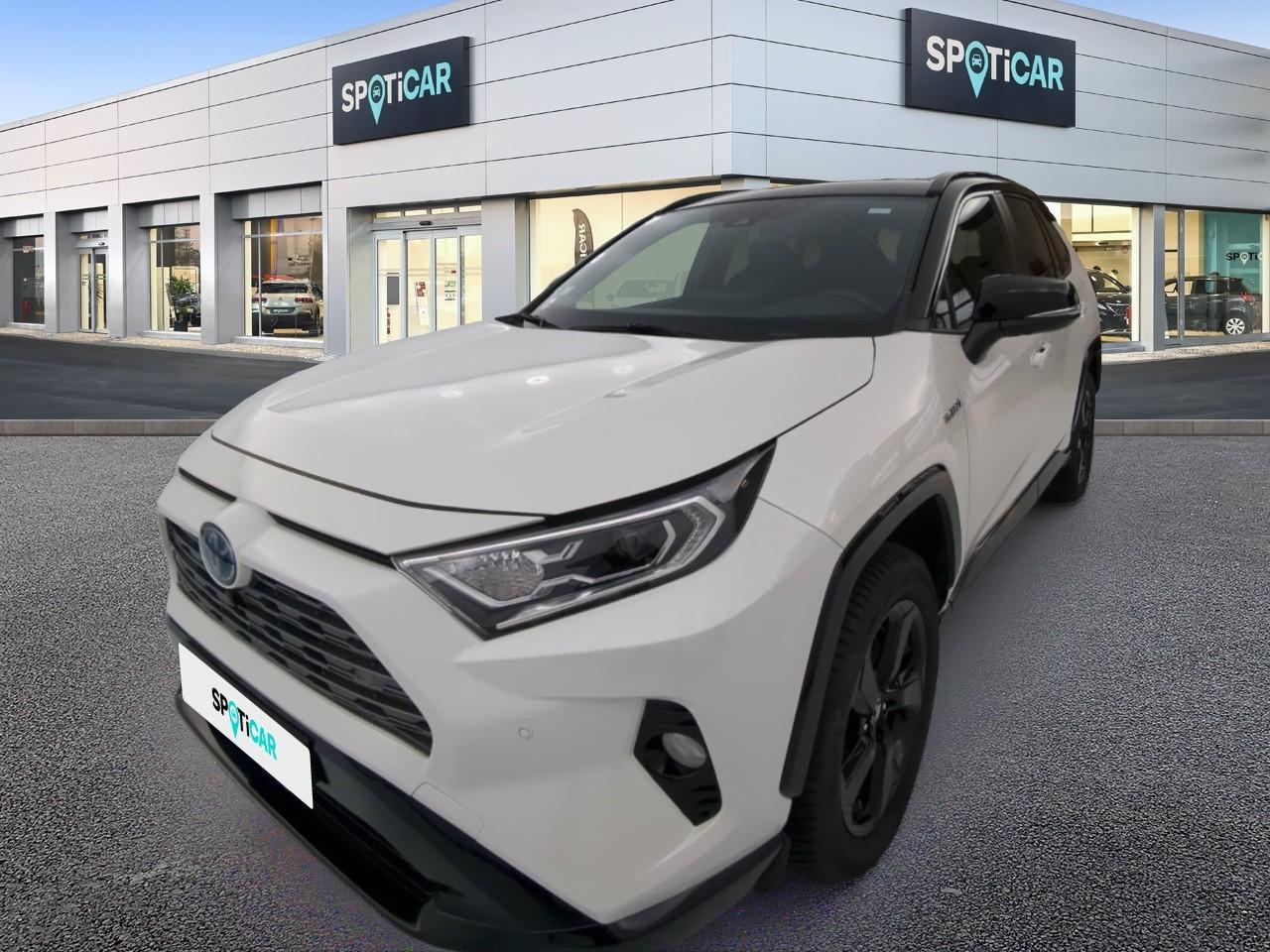 TOYOTA TOYOTA RAV4 Occasion Blanc Essence / Courant électrique 2019