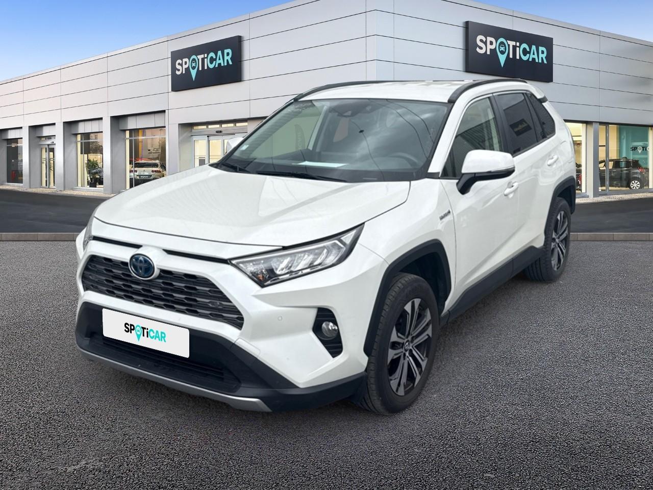 TOYOTA TOYOTA RAV4 Occasion Blanc Essence / Courant électrique 2020