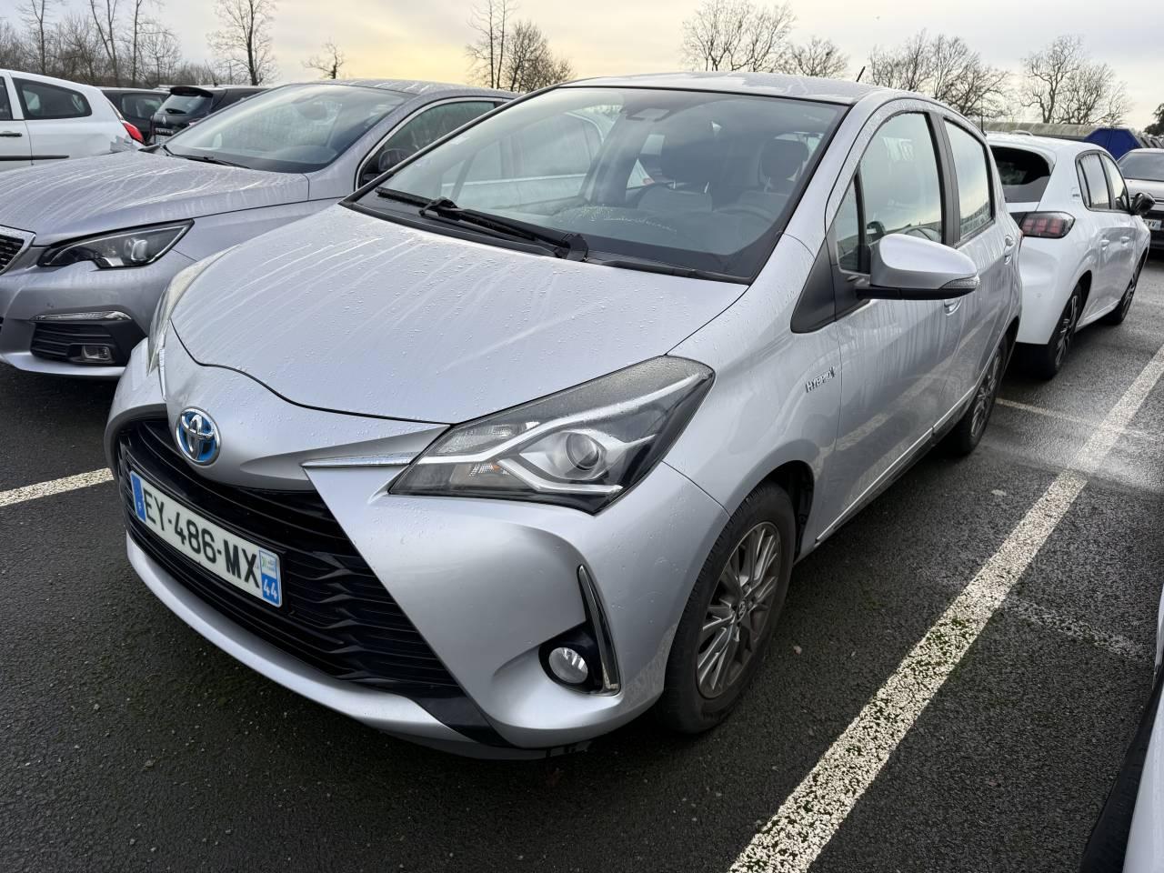 TOYOTA TOYOTA YARIS Occasion Gris Essence / Courant électrique 2018