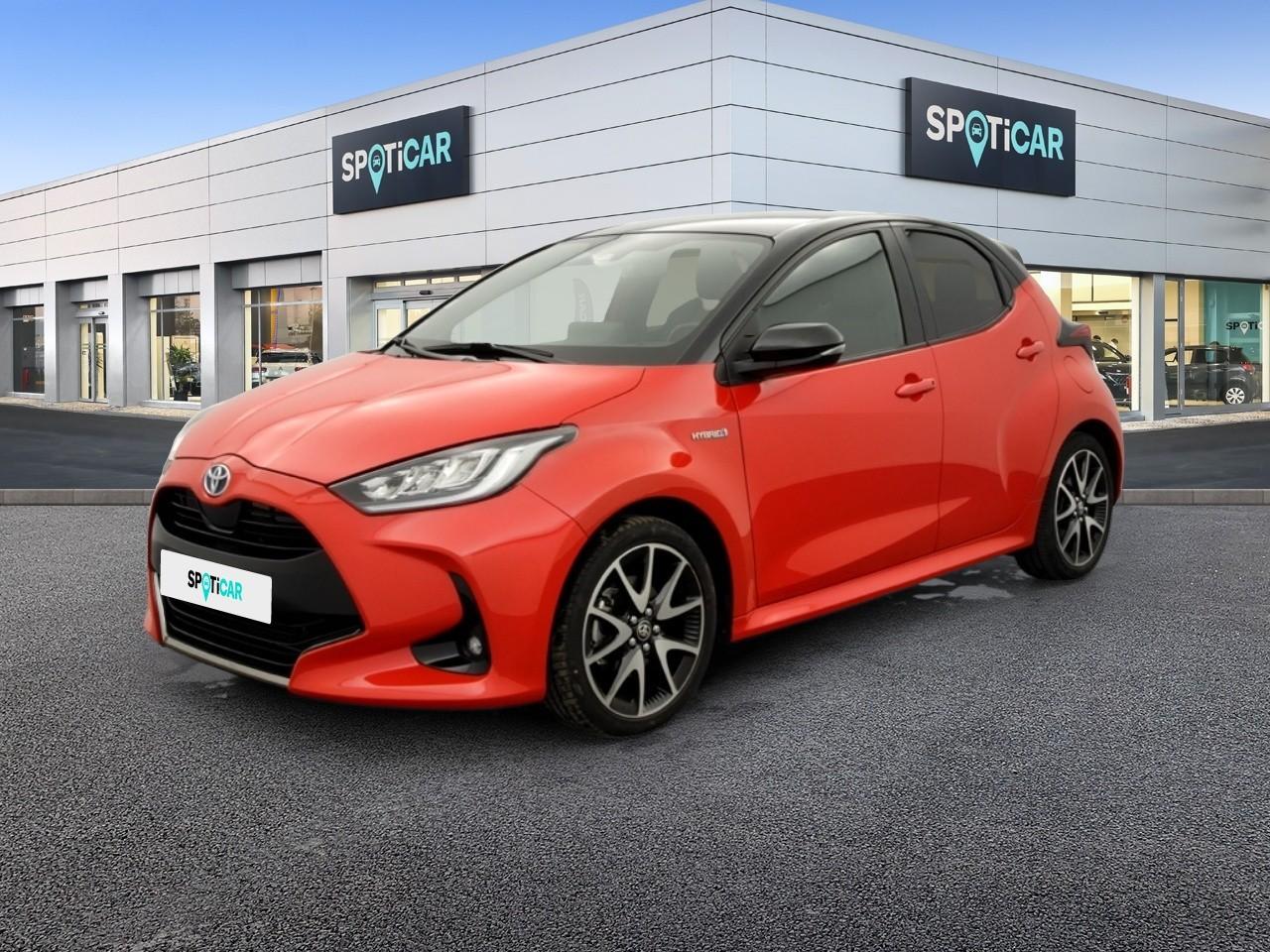 TOYOTA TOYOTA YARIS Occasion Rouge Essence / Courant électrique 2021