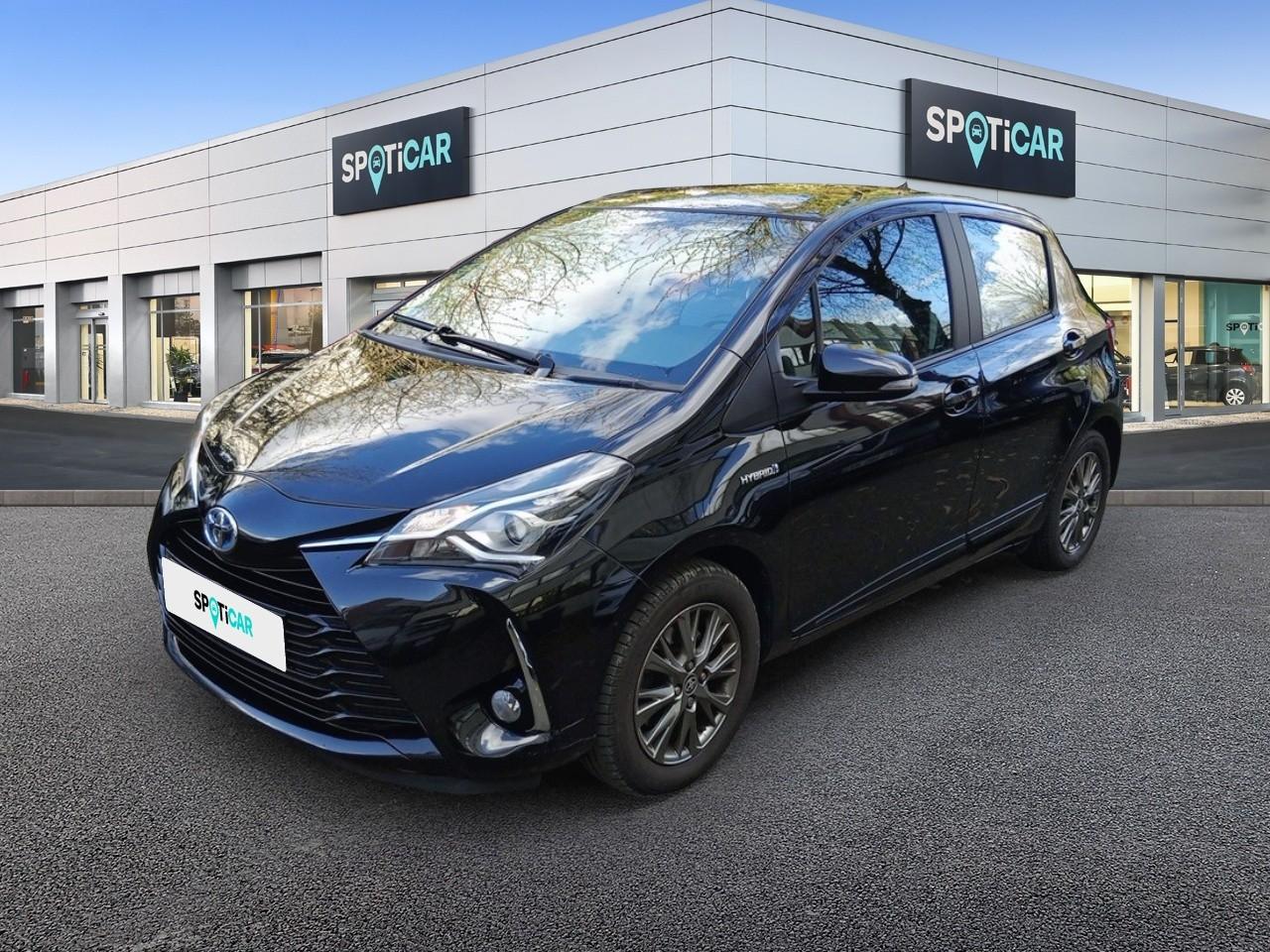 TOYOTA TOYOTA YARIS Occasion Noir Essence / Courant électrique 2018