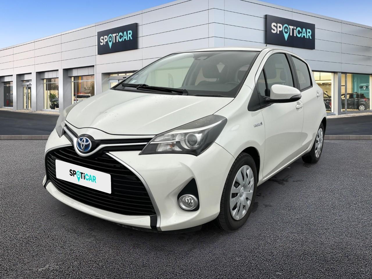 TOYOTA TOYOTA YARIS Occasion Blanc Essence / Courant électrique 2017