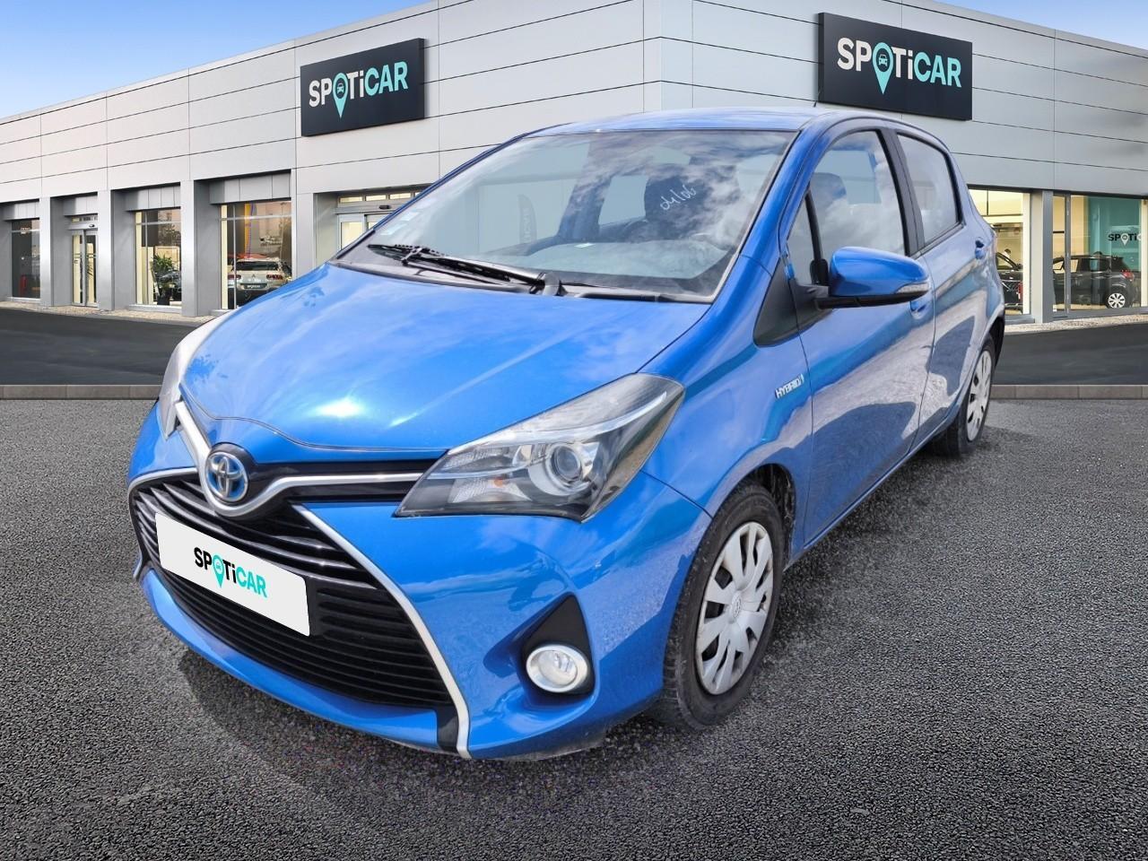 TOYOTA TOYOTA YARIS Occasion Bleu Essence / Courant électrique 2016