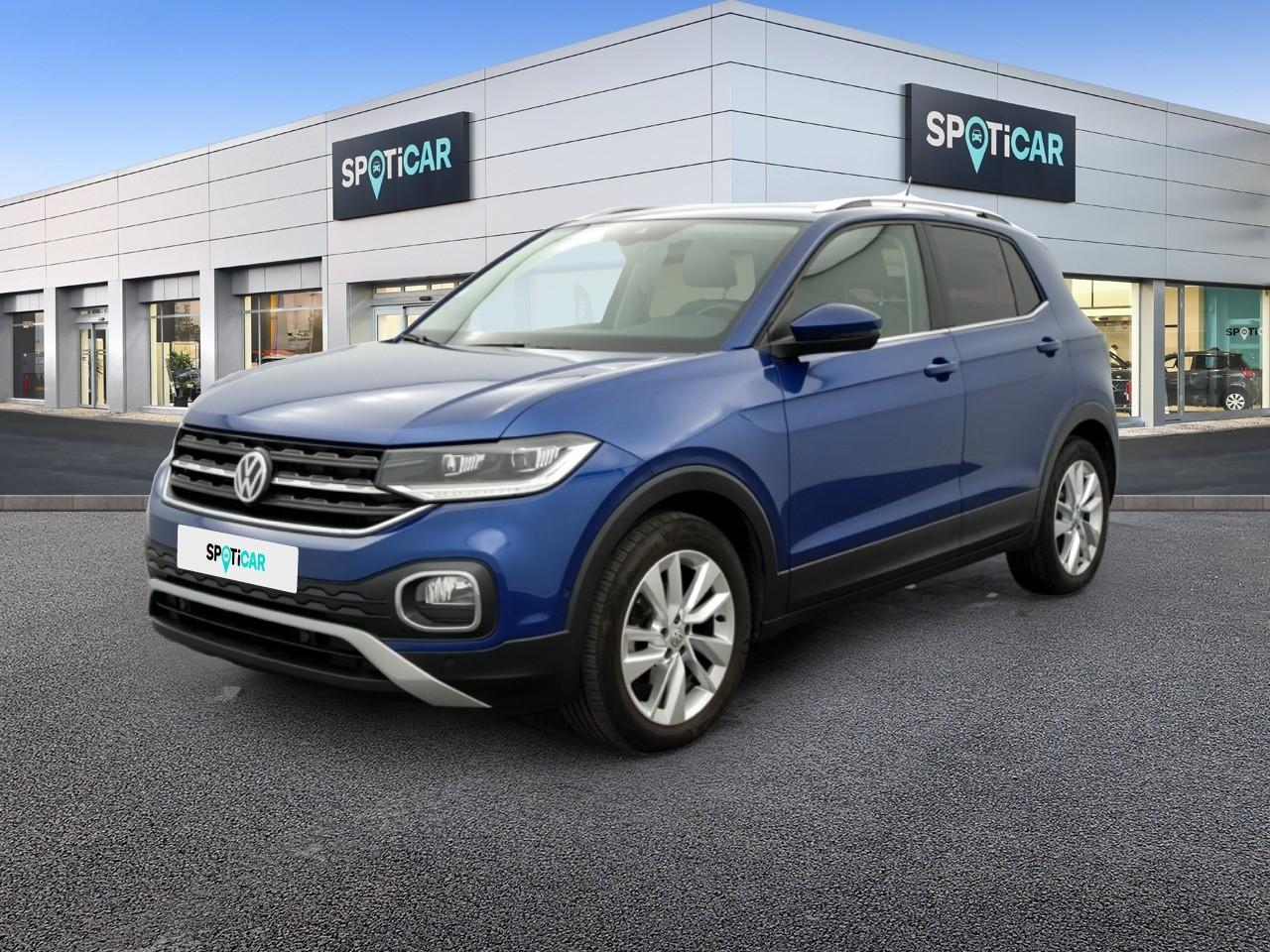 VOLKSWAGEN VOLKSWAGEN T-Cross Occasion Bleu Essence sans plomb 2020