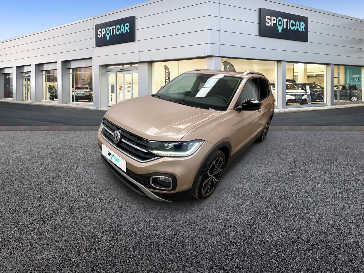 VOLKSWAGEN VOLKSWAGEN T-Cross Occasion Beige Essence sans plomb 2019
