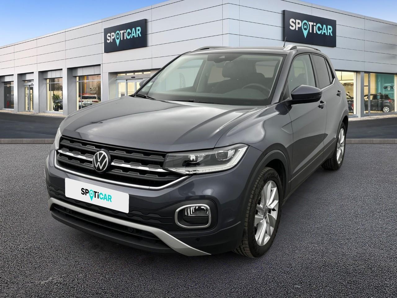 VOLKSWAGEN VOLKSWAGEN T-Cross Occasion Gris Essence sans plomb 2021