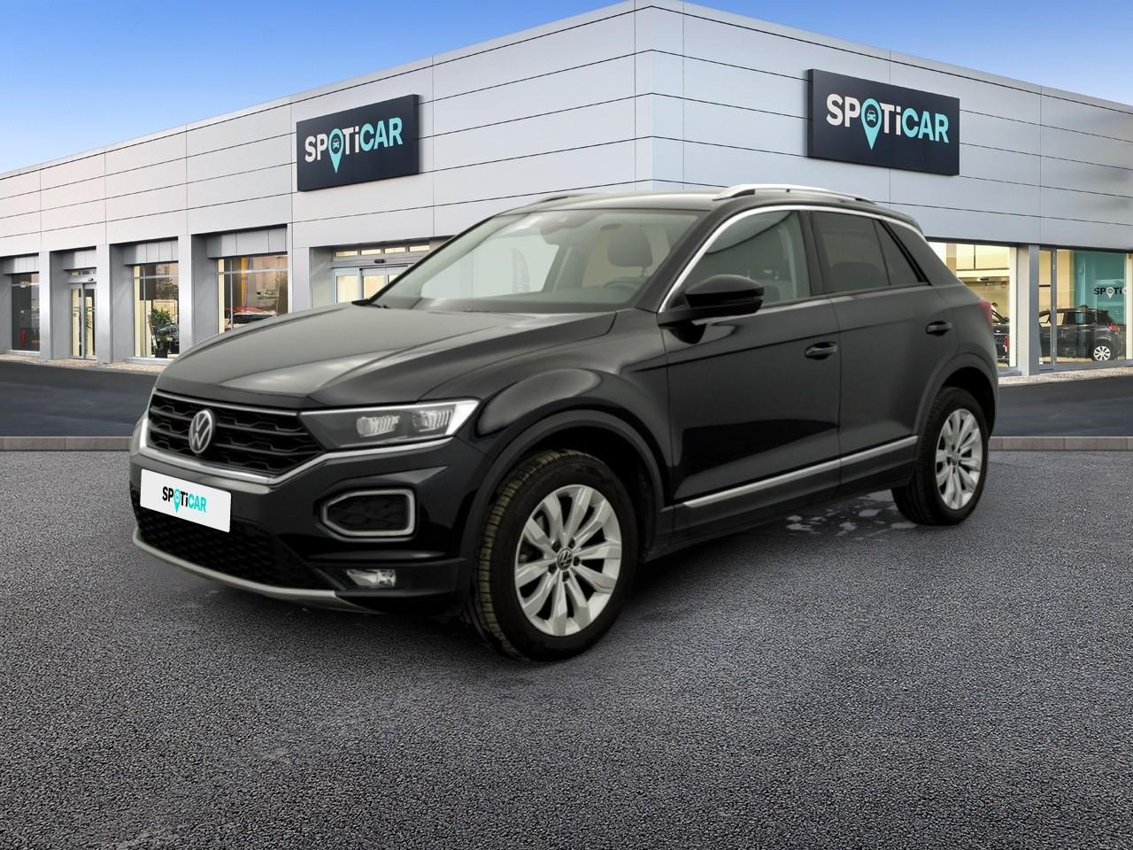 VOLKSWAGEN VOLKSWAGEN T-ROC Occasion Deep Black Pearlescent Essence sans plomb 2021