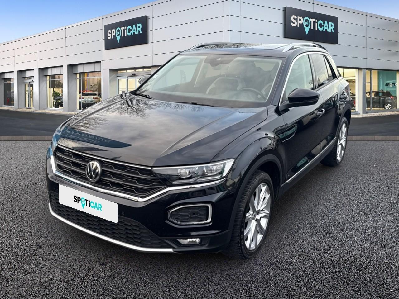 VOLKSWAGEN VOLKSWAGEN T-ROC Occasion Noir Essence sans plomb 2019