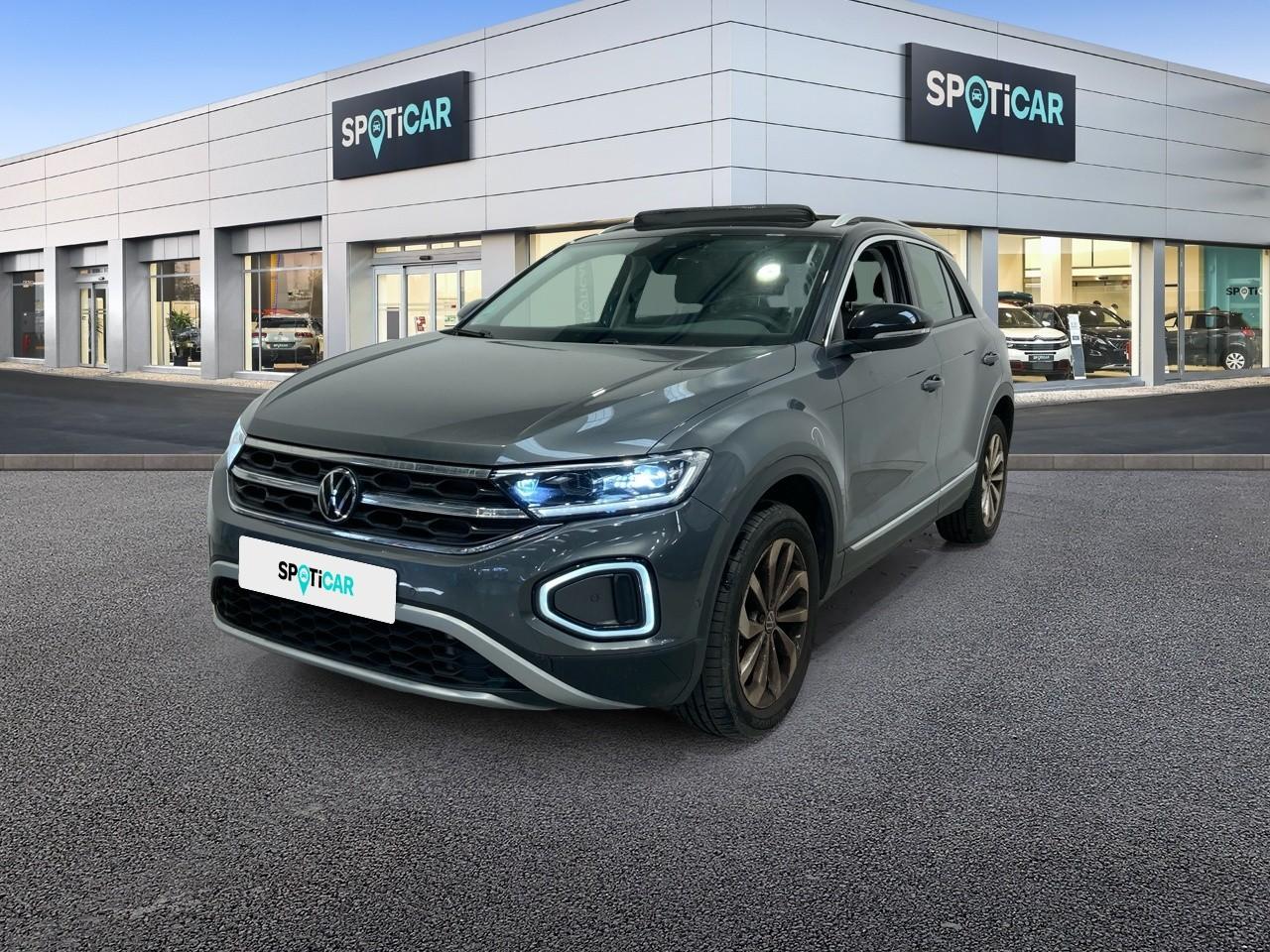 VOLKSWAGEN VOLKSWAGEN T-ROC Occasion Indium Gray Metallic Essence sans plomb 2023