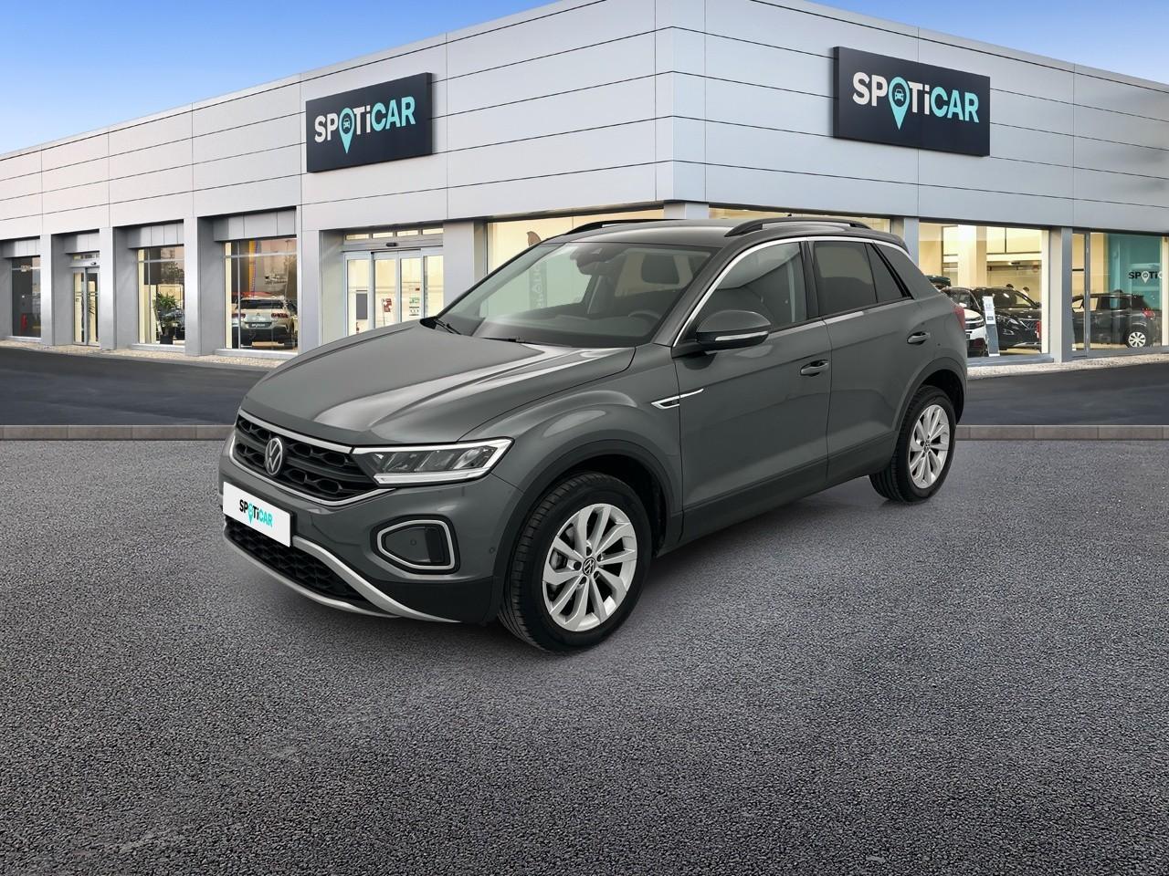 VOLKSWAGEN VOLKSWAGEN T-ROC Occasion Indium Gray Metallic Essence sans plomb 2024