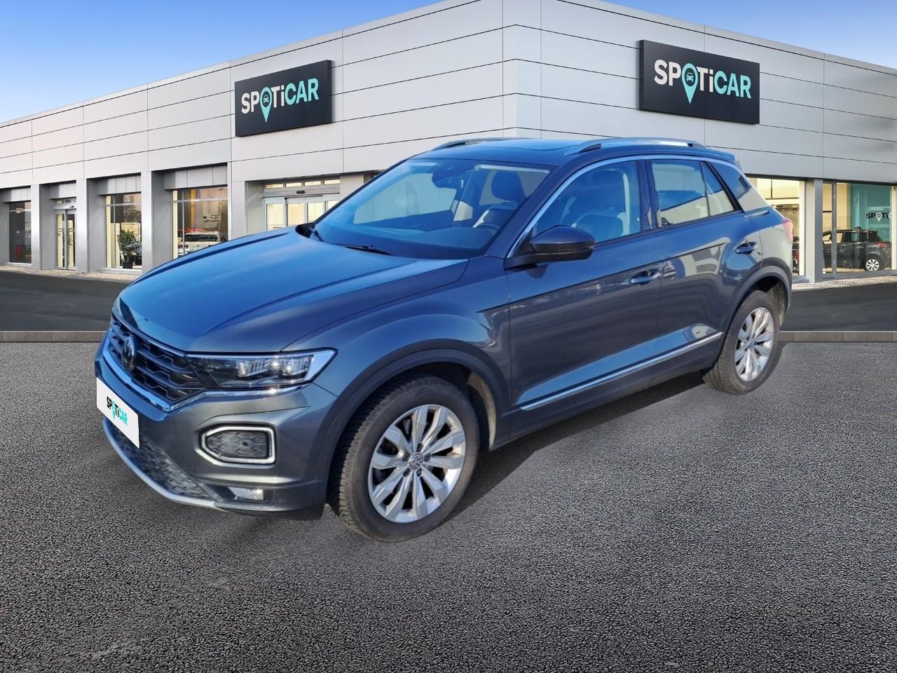 VOLKSWAGEN VOLKSWAGEN T-ROC Occasion Gris Essence sans plomb 2018