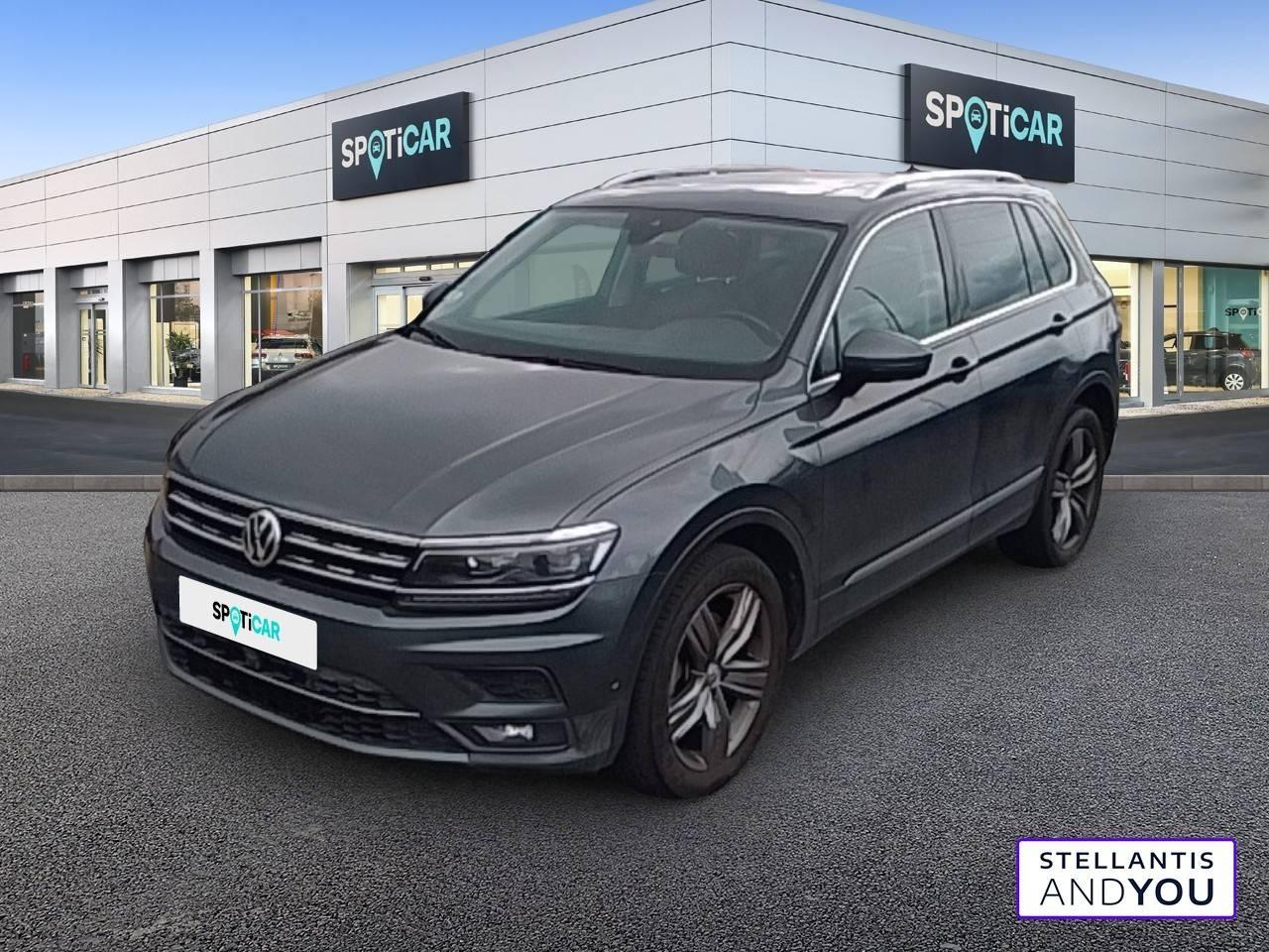 VOLKSWAGEN VOLKSWAGEN TIGUAN Occasion Indium Gray Metallic Diesel 2018