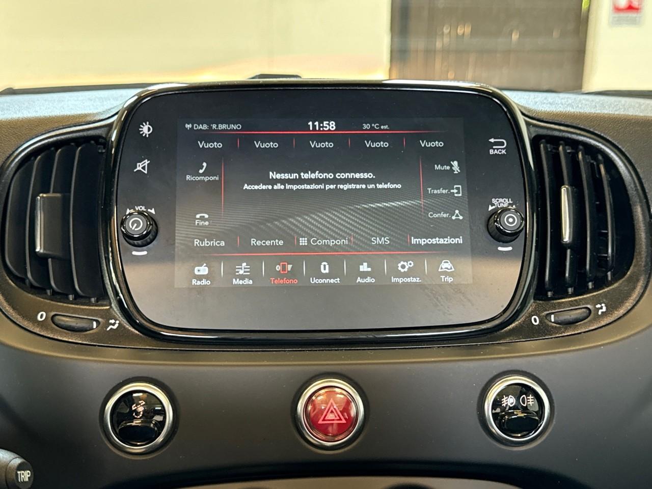 Abarth Abarth 500 usata, con airbag anteriore conducente, airbag anteriore passeggero con interrutore di disattivazione