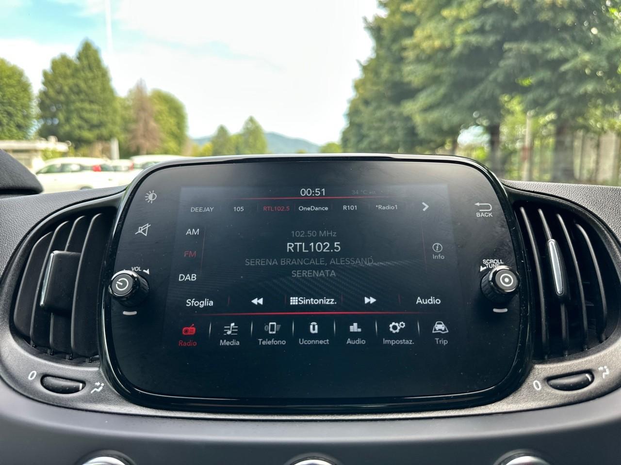 Abarth Abarth 500 usata, con airbag anteriore conducente, airbag anteriore passeggero con interrutore di disattivazione