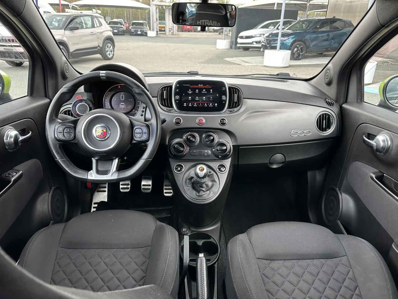 Abarth Abarth 595 usata, con luci diurne