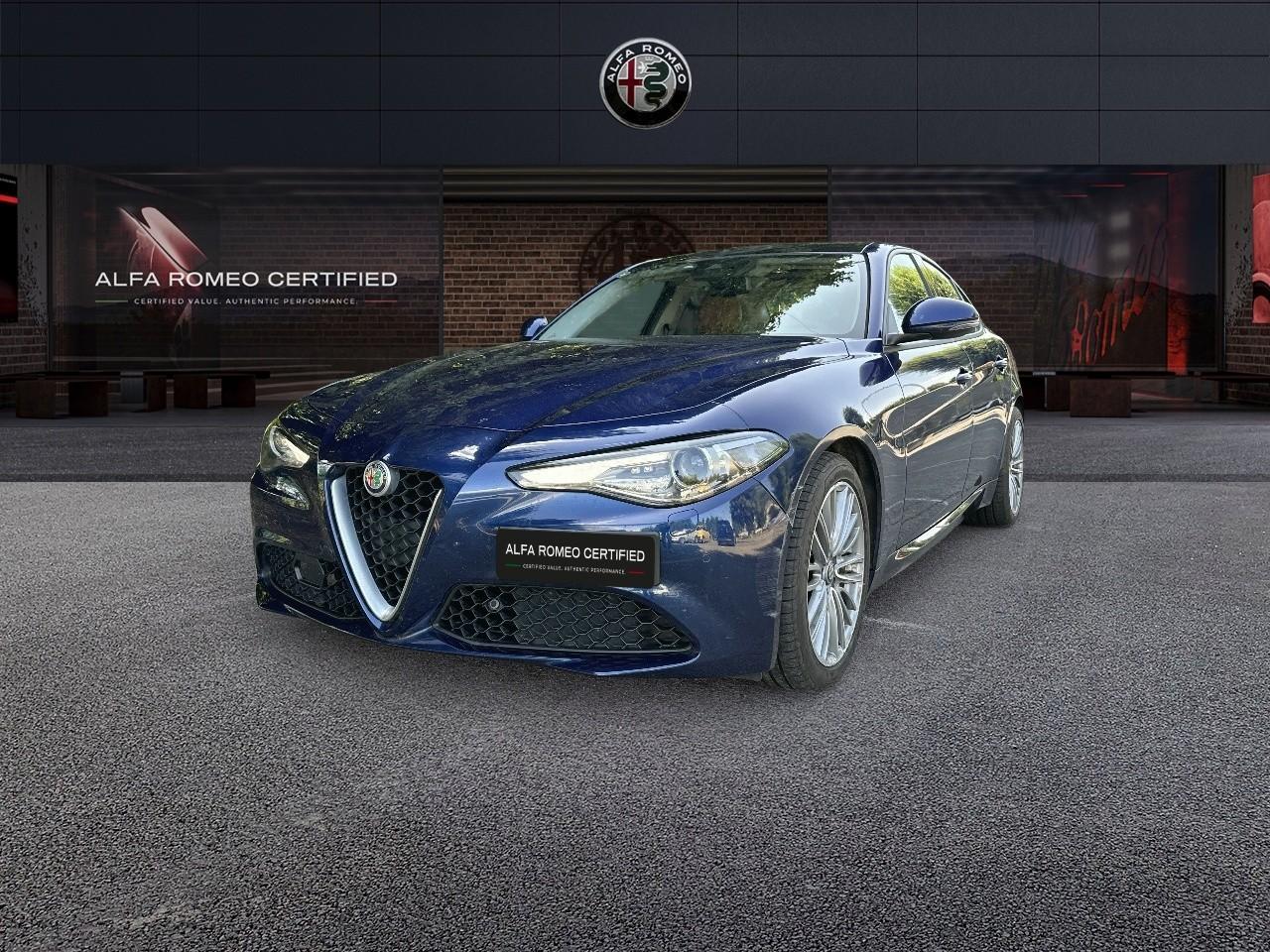 ALFA ROMEO ALFA ROMEO GIULIA Usato Blu diesel 2017