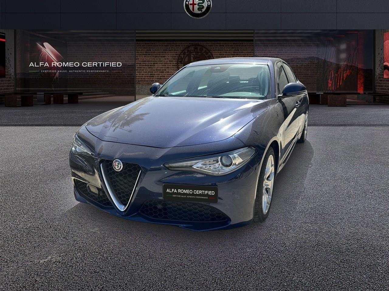 ALFA ROMEO ALFA ROMEO GIULIA Usato Blu diesel 2021