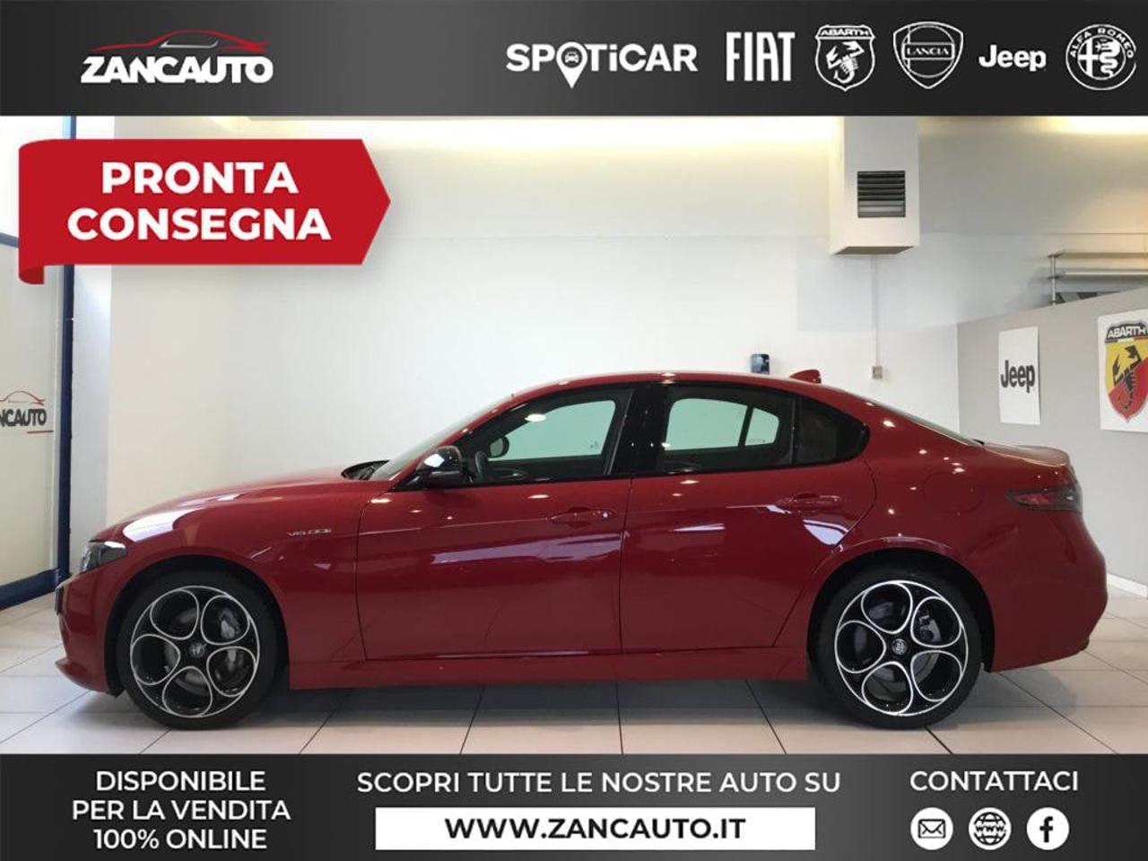 alfa romeo giulia giulia 2.0 turbo 280 cv at8 awd q4 veloce my23 usata