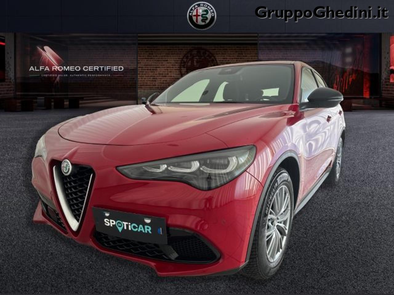 alfa romeo stelvio stelvio 2.2 turbodiesel 160 cv at8 rwd super usata